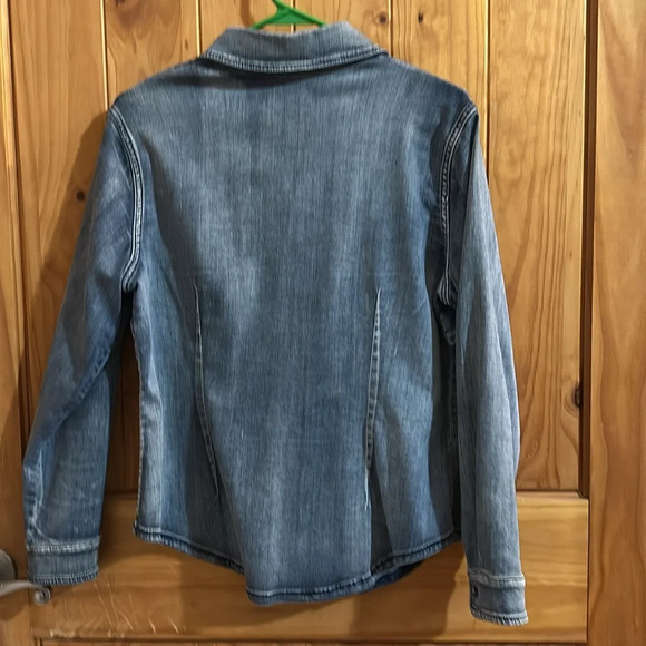 Coldwater Creek Chambray Jacket/Shirt - Picture 4 of 8